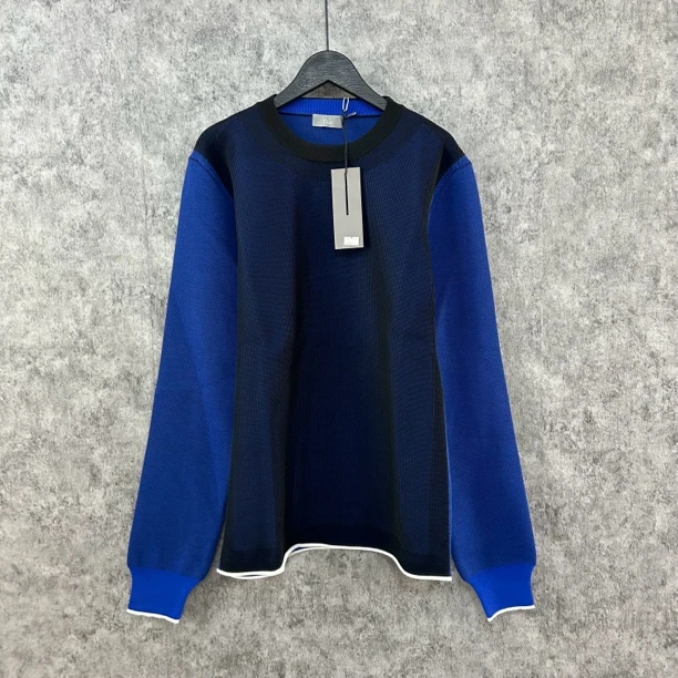 未使用 DIOR/迪奥 Dior蓝色毛衣上衣