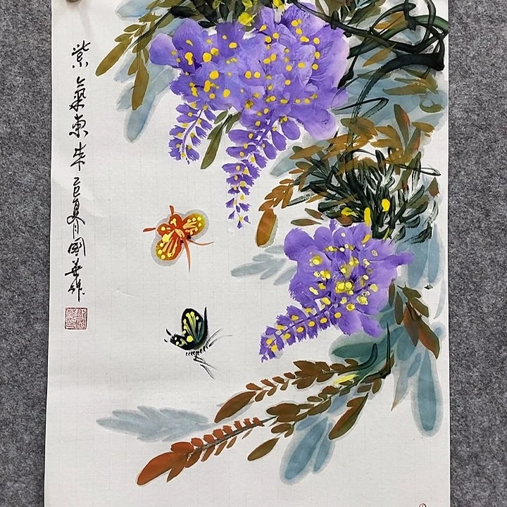 国画刘国华手绘作品111