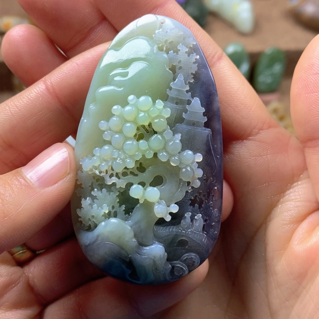 未镶嵌和田玉挂件