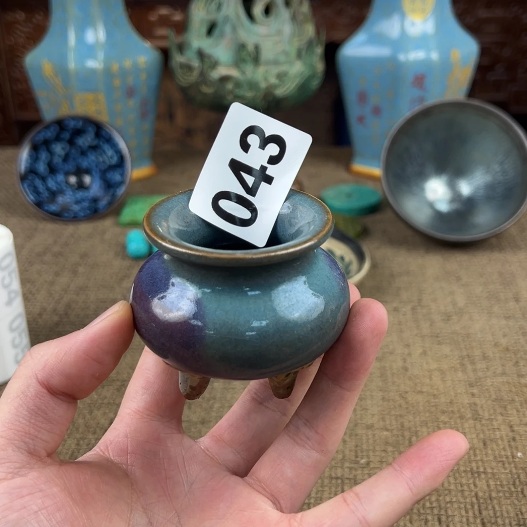 瓷片正能量瓷器摆件