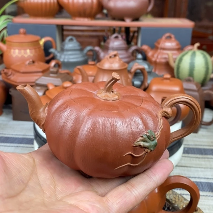 紫砂茶壶南瓜230cc新年特惠价