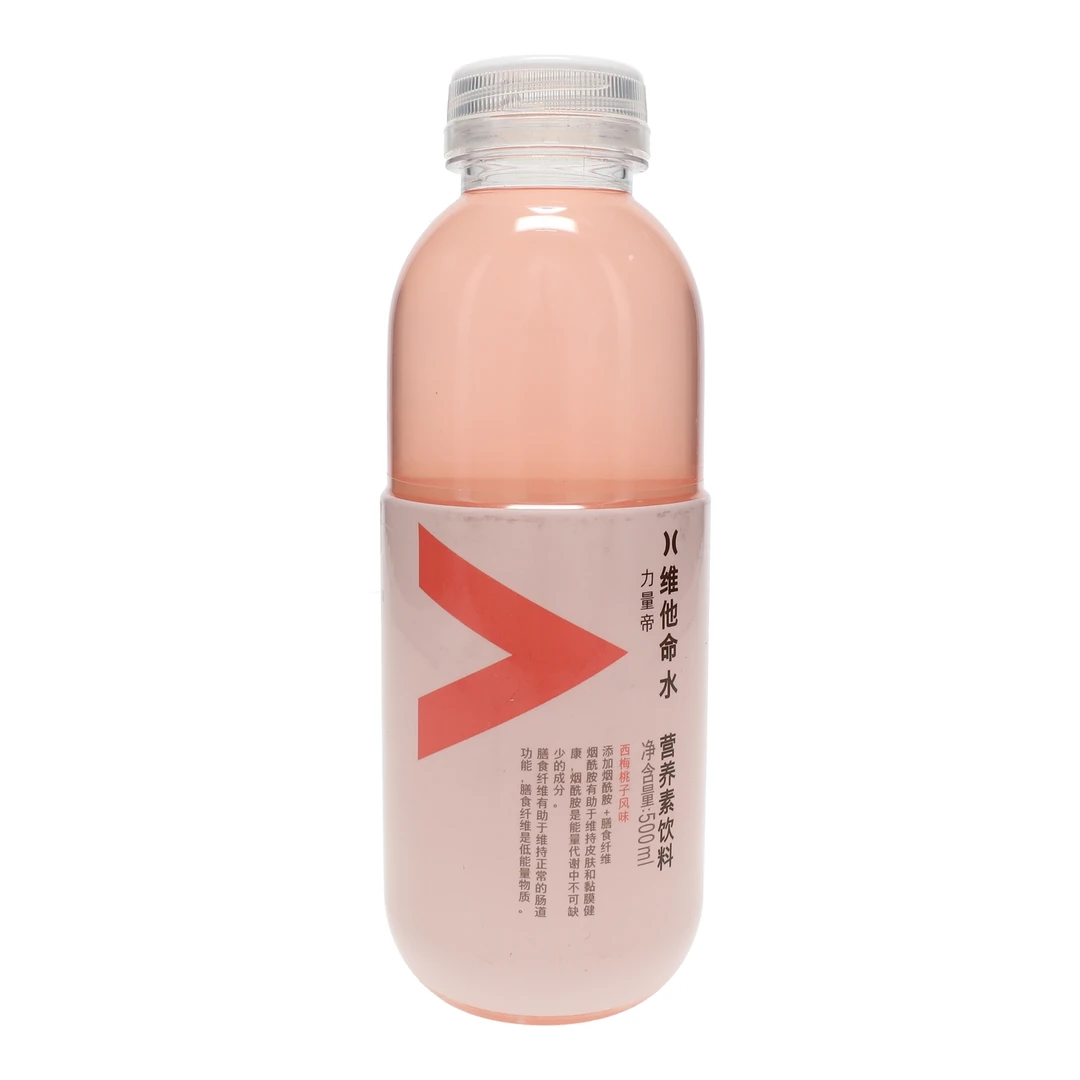 力量帝维他命水营养素饮料西梅桃子风味500ml