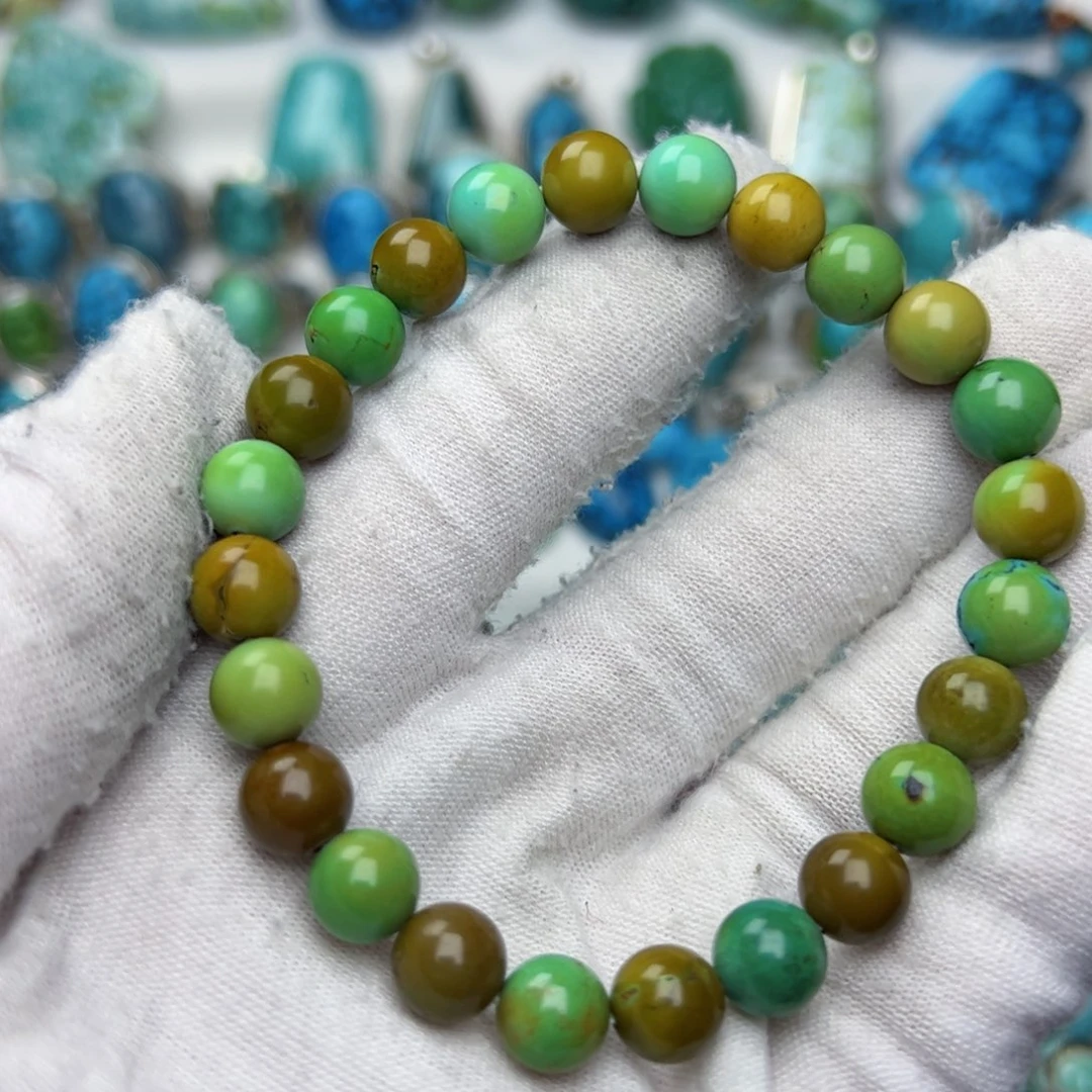 绿松石珠宝奇石未镶嵌