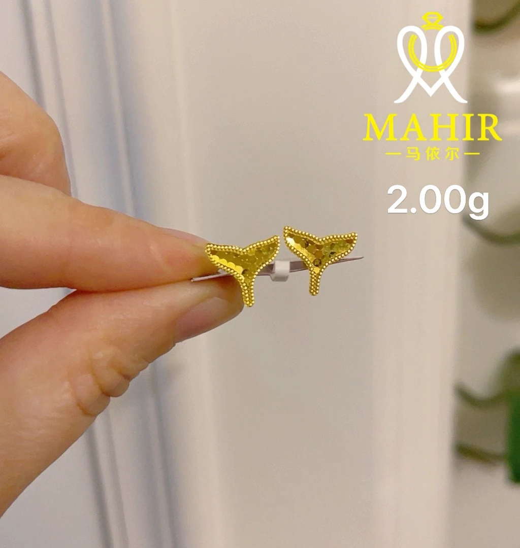 足金耳钉2.00克（960/克）直钉