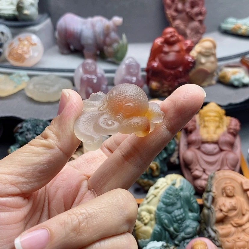【闪购商品】未镶嵌吊坠定制玛瑙