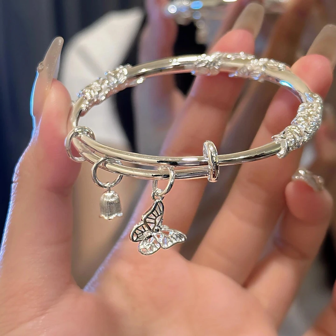 繁花似锦蝴蝶推拉手镯27824