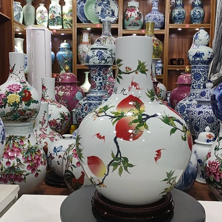 瓷片景德镇陶瓷花瓶子