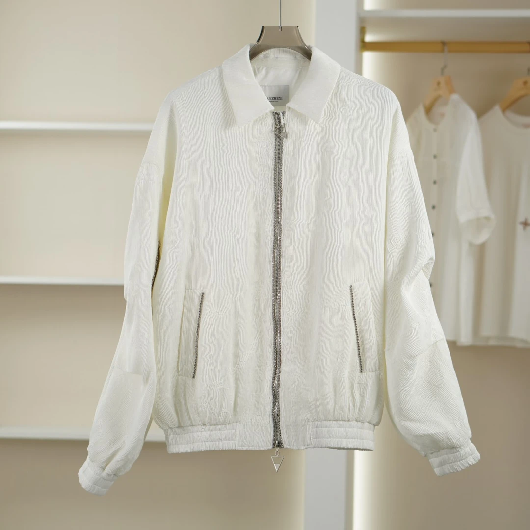 麦迪尚品【设计师Y】5040298 春季时尚纹理感上衣外套品牌撤柜 C3组