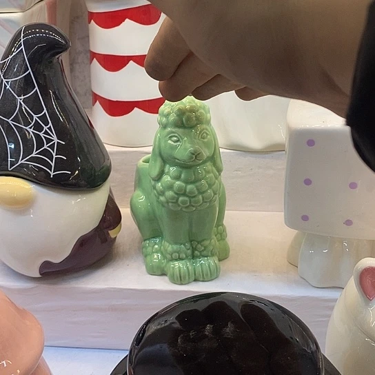 摆件开**人陶瓷微瑕摆件