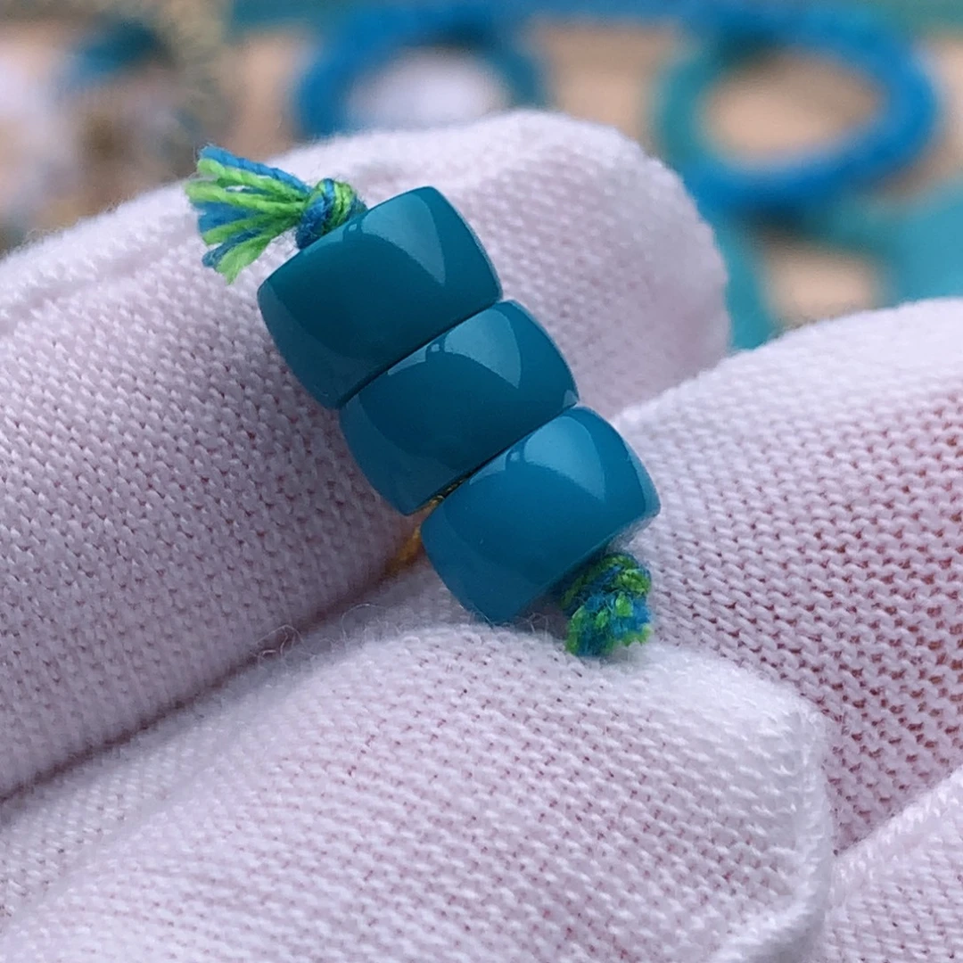 绿松石未镶嵌珠宝奇石7mm