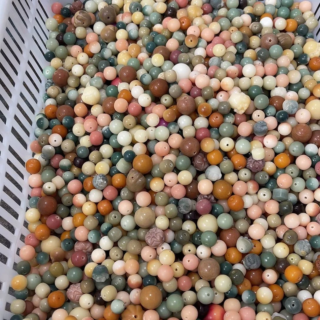 白玉菩提吊坠Z/10-12mm/200+60颗混珠不售后