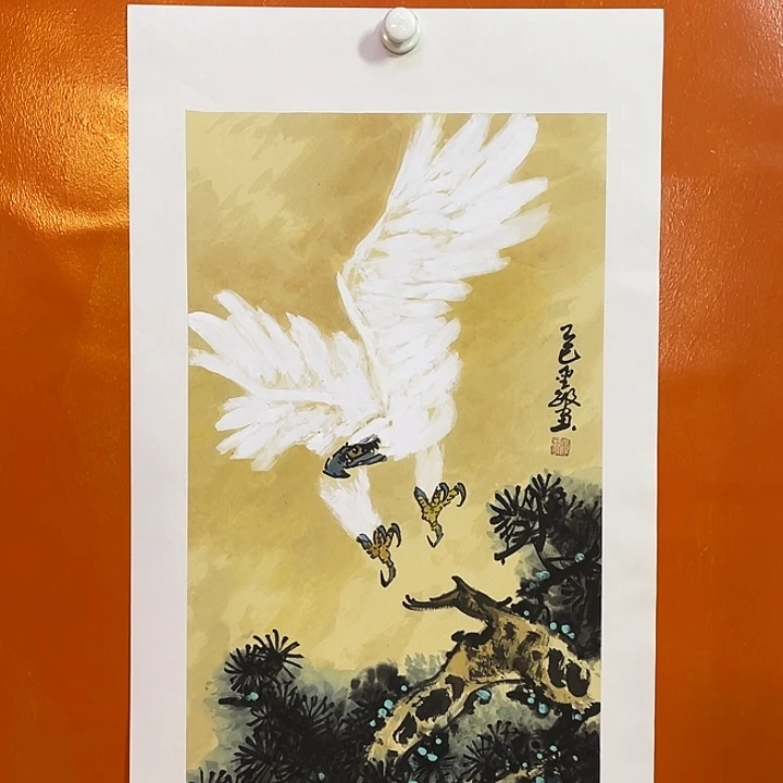 国画张圣敏先生纯手绘作品