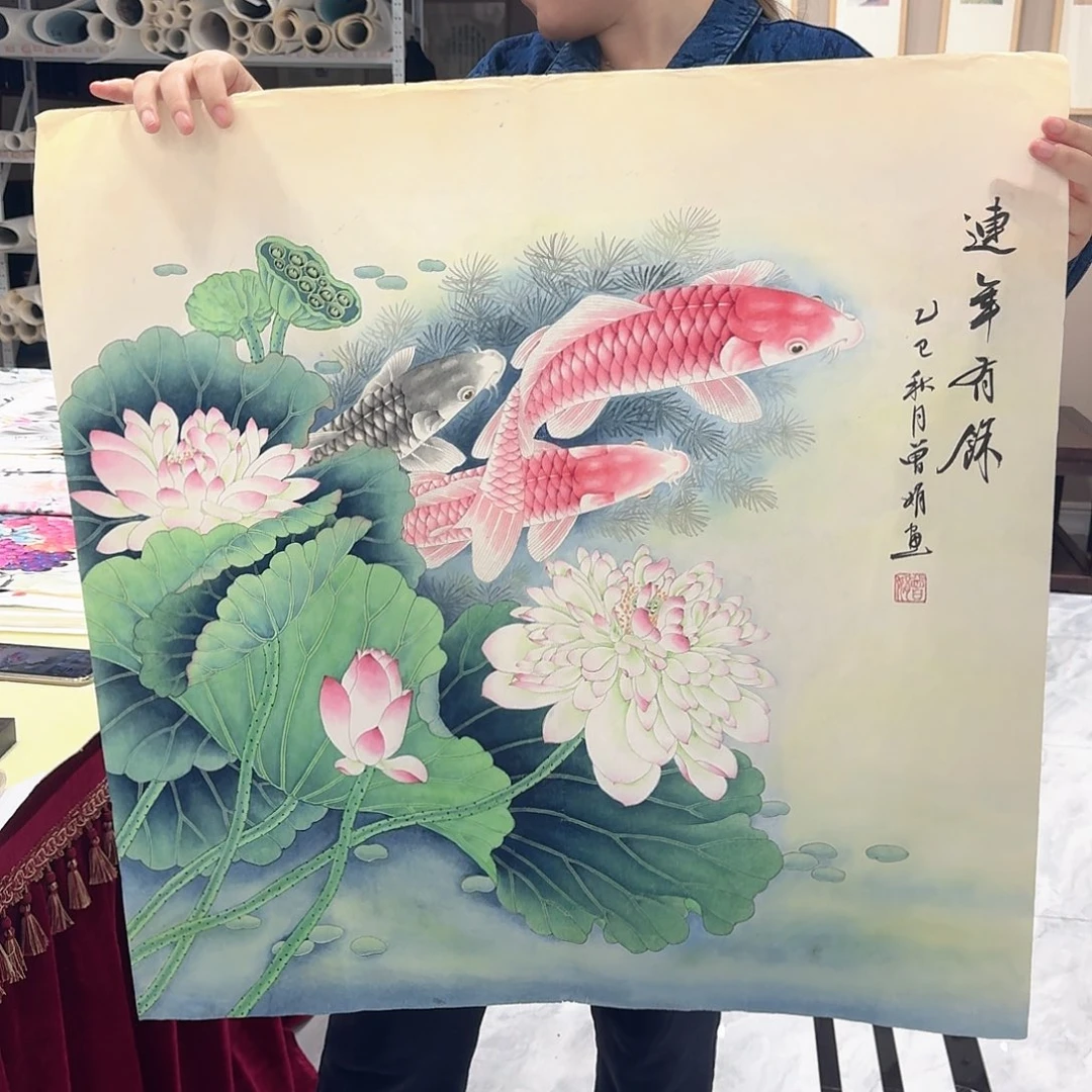 国画国画作品多次入选