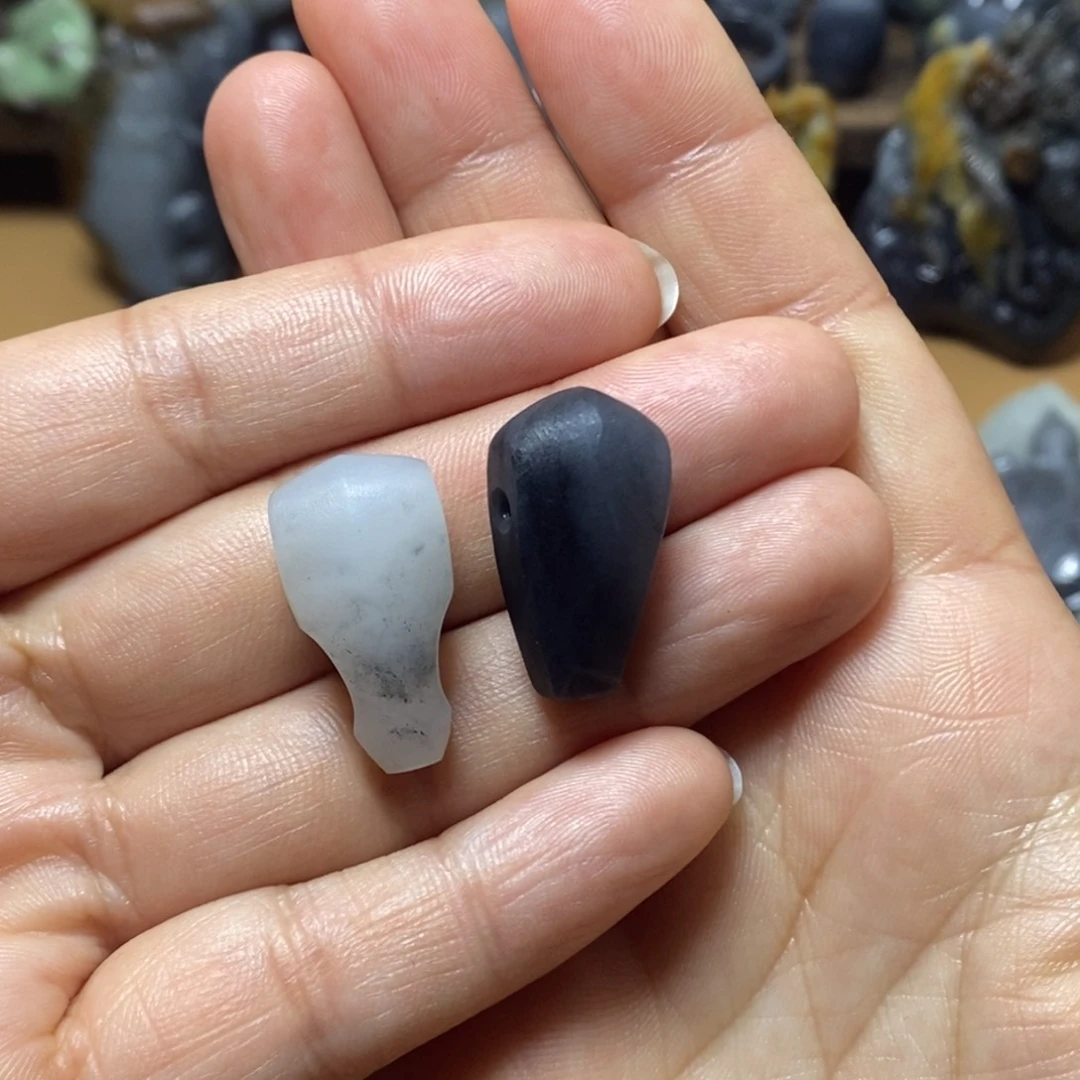 和田玉颈饰未镶嵌桀**空定制