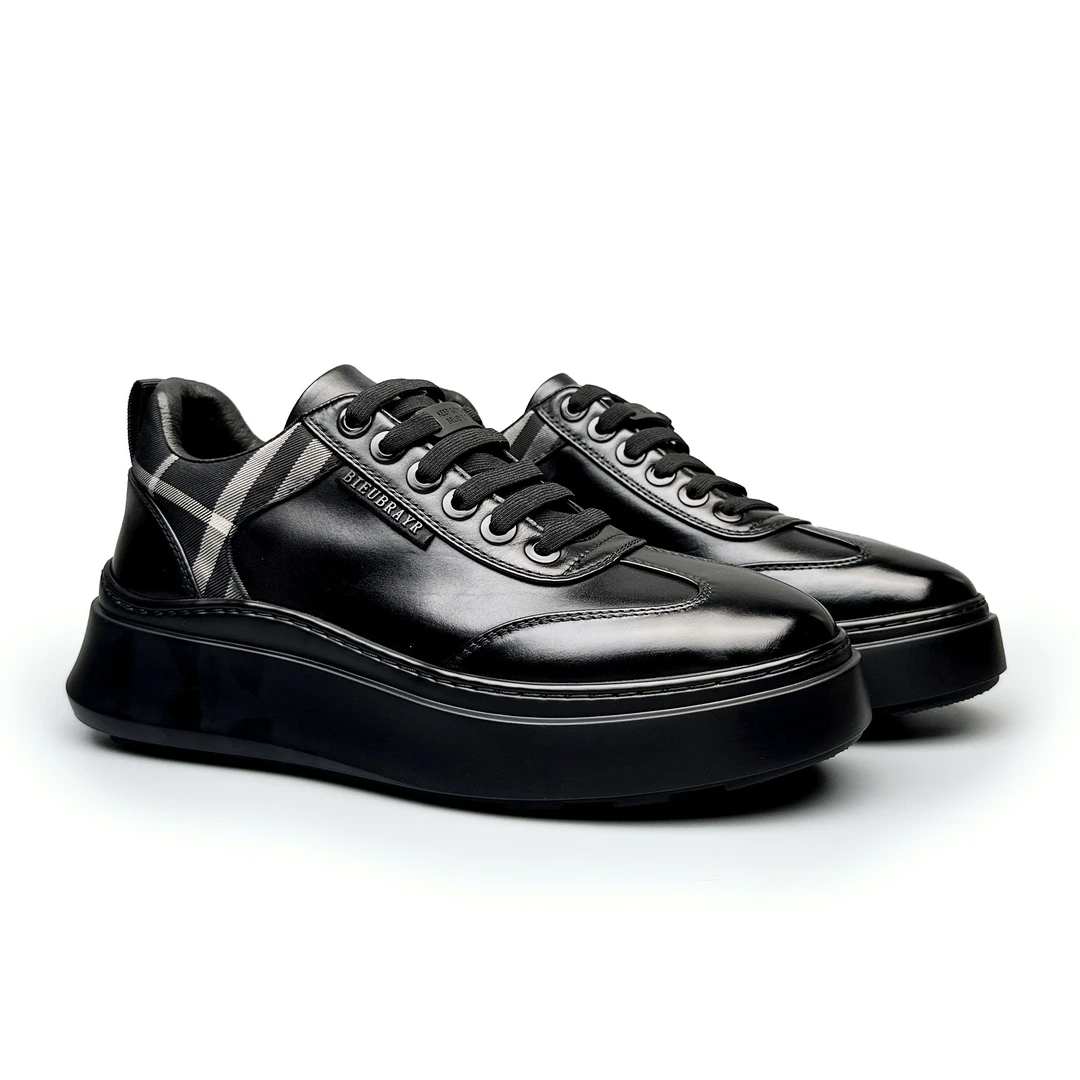 BIEUBRAYR/【秋季新款】时尚百搭轻奢软弹轻休闲漫步男运动鞋