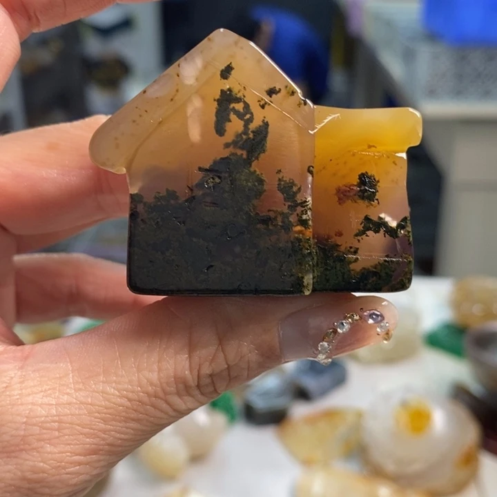 玛瑙/玉髓吊坠(不含链)未镶嵌