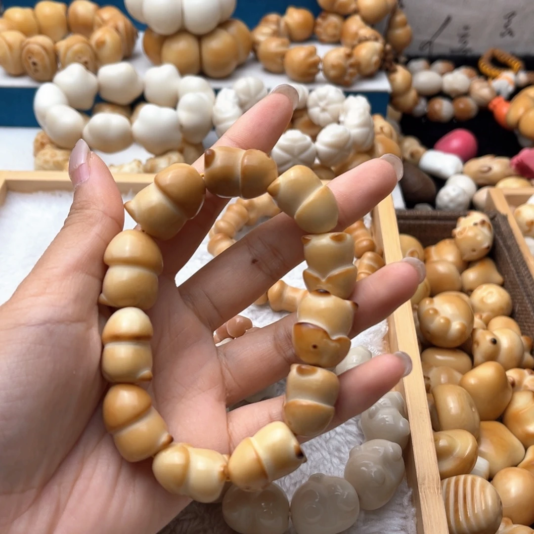 菩提根/象牙果把件蘑菇丁卡2021