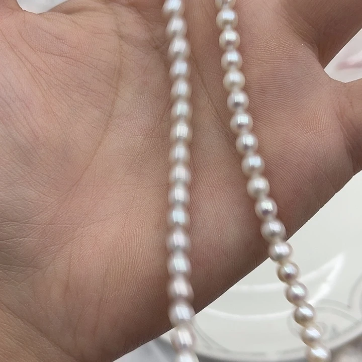 淡水珍珠未镶嵌颈饰0253