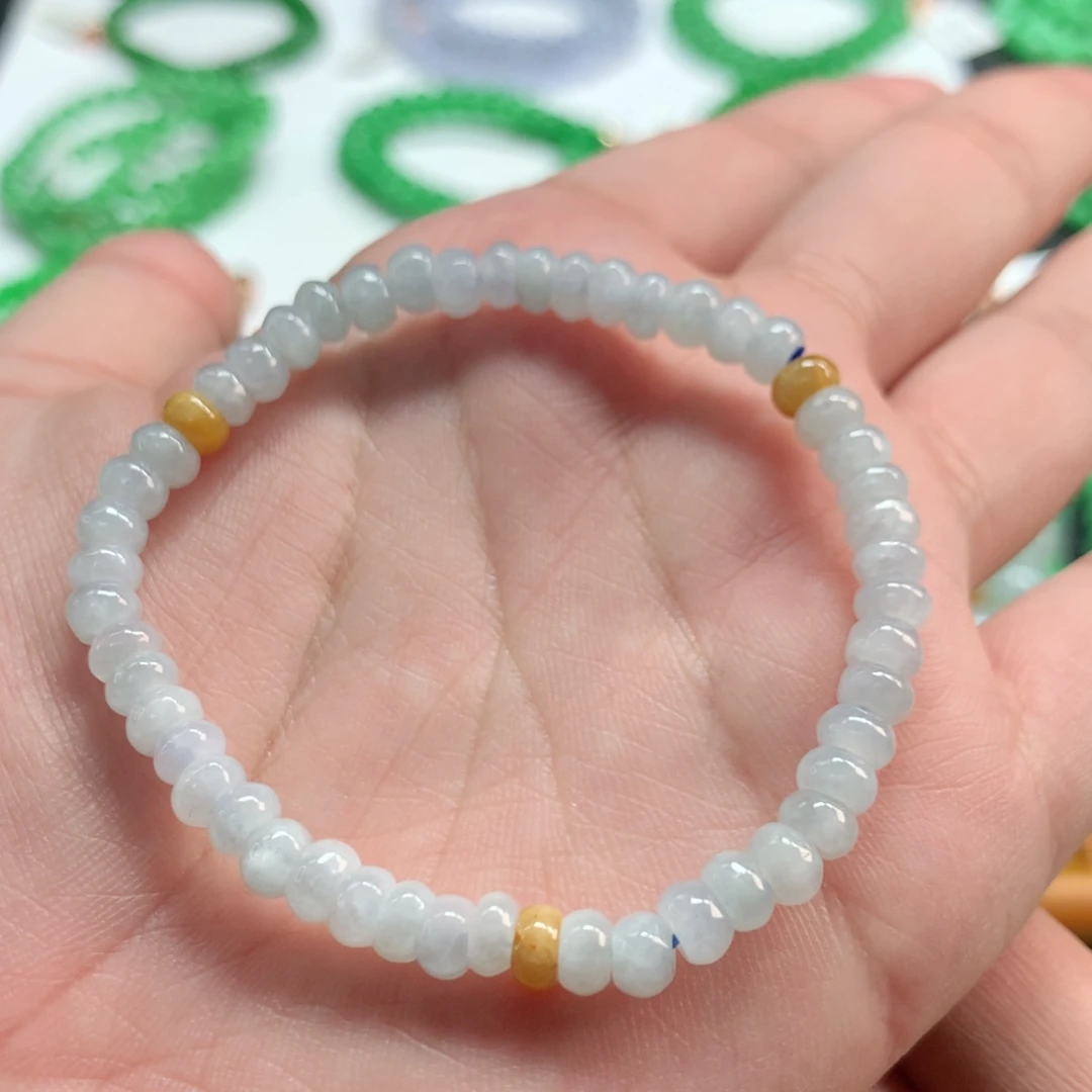 翡翠未镶嵌手链翡翠