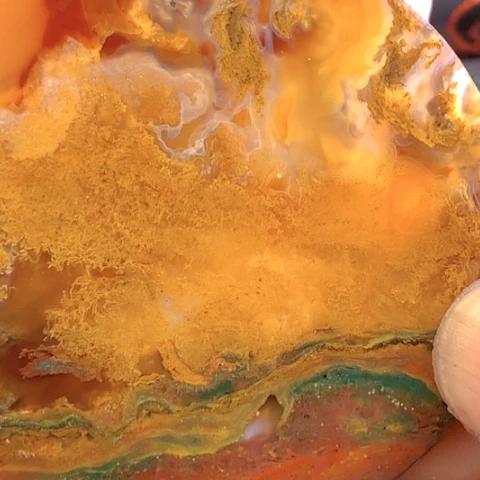 玛瑙/玉髓颈饰未镶嵌心**华