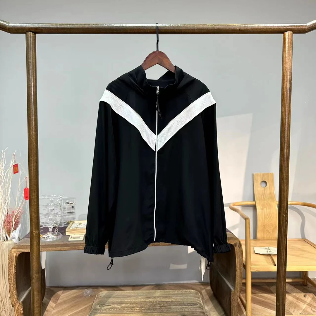 蜉蝣之羽！新中式休闲风蚕丝拼蚕丝冠乐皱外套包！GZ2298