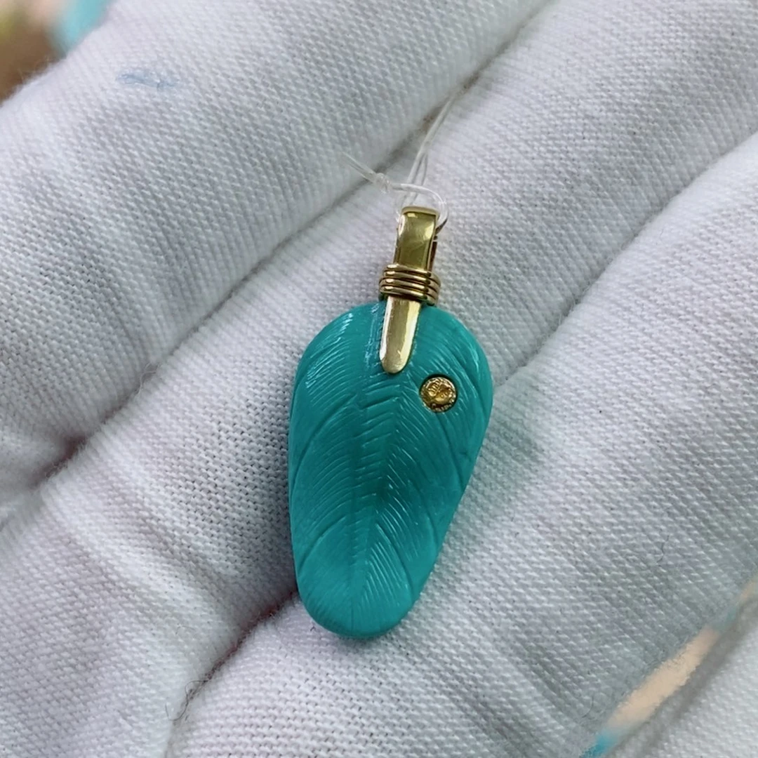 绿松石未镶嵌珠宝奇石