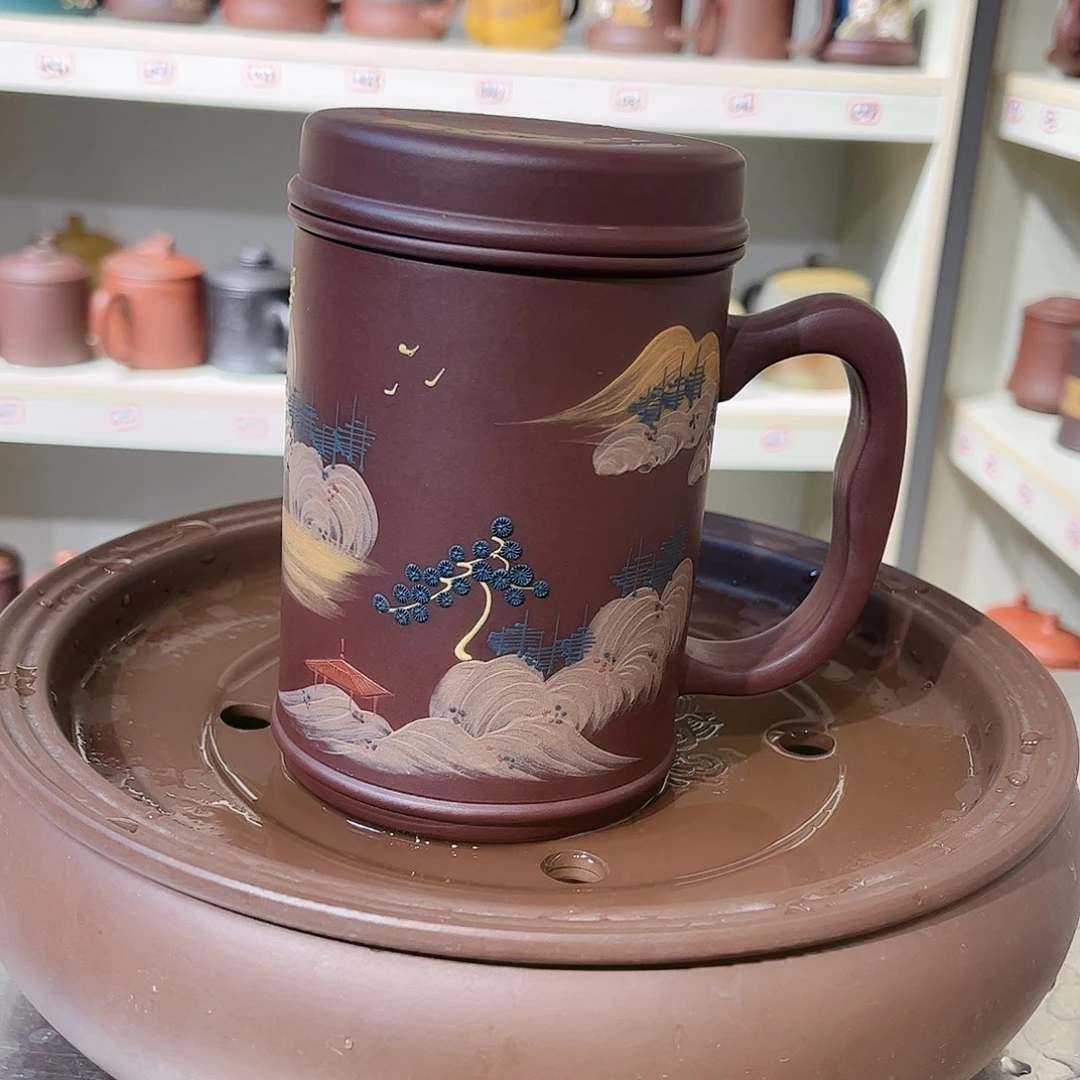 茶杯紫砂手工制作