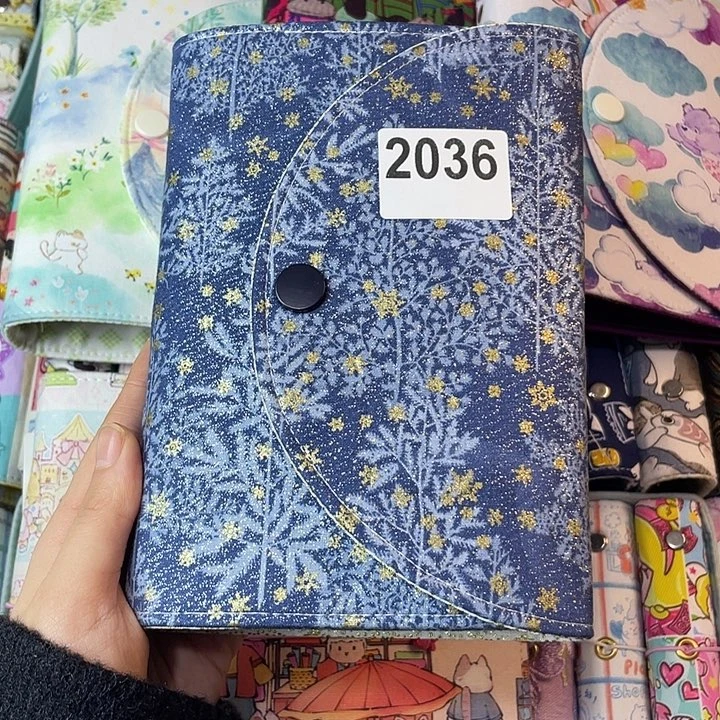 织绣A6活页不加纸2036