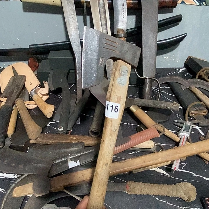 不***癫户外手工锻打农具