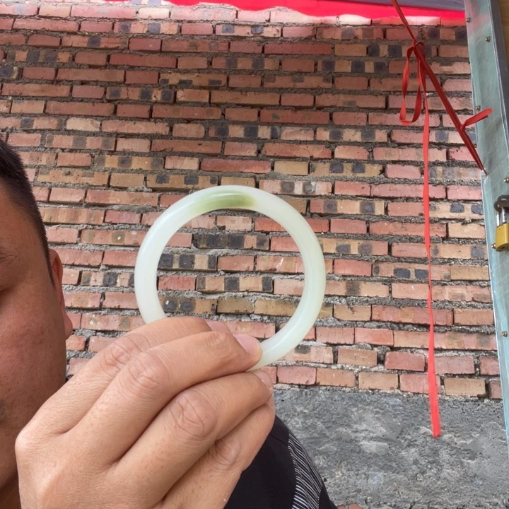 玉翠色一口翠正圈58圈口001