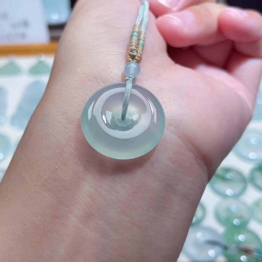 颈饰未镶嵌翡翠扣子