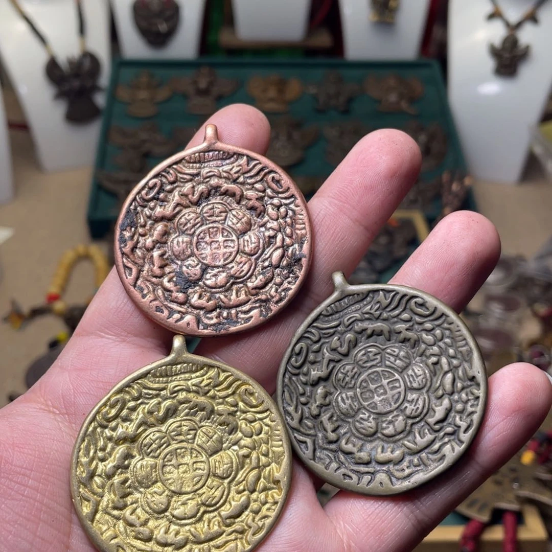 藏传福利三件套莲花九宫