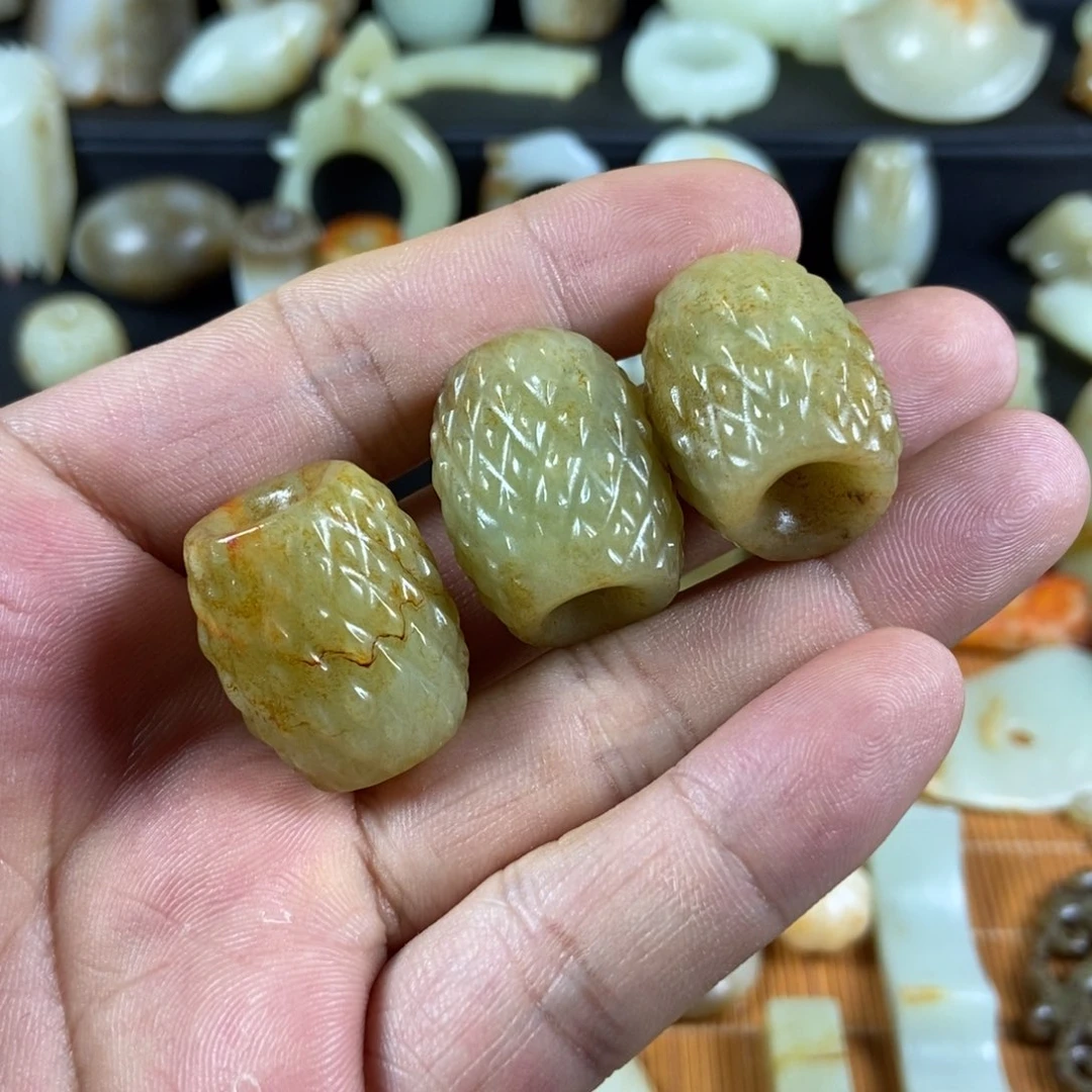 颈饰未镶嵌和田玉谎***有