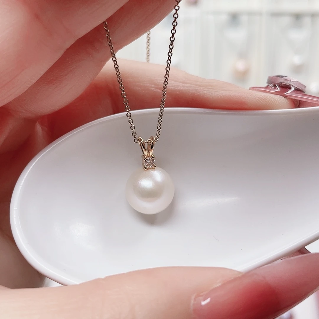 合金吊坠(赠链)淡水珍珠