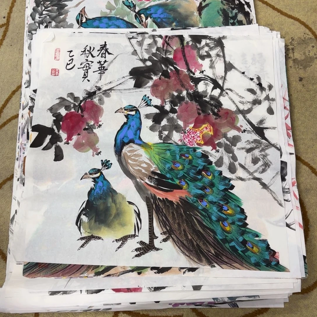 国画国画老师作品刘