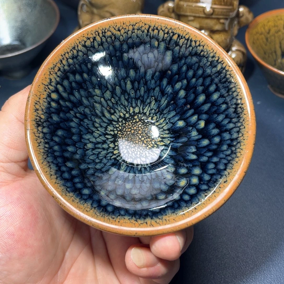 茶盏建盏手握泡茶主人杯