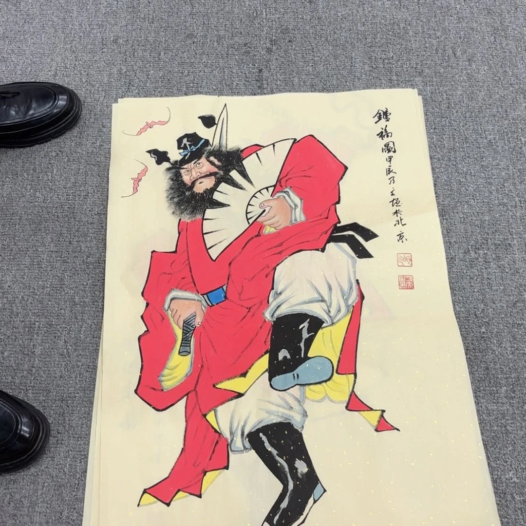 国画国画作品多次