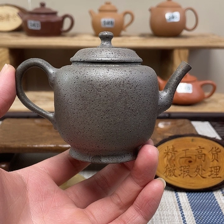 紫砂茶壶珊原矿手工紫砂壶