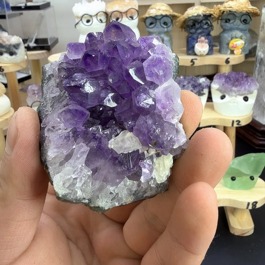 未镶嵌珠宝半成品紫晶