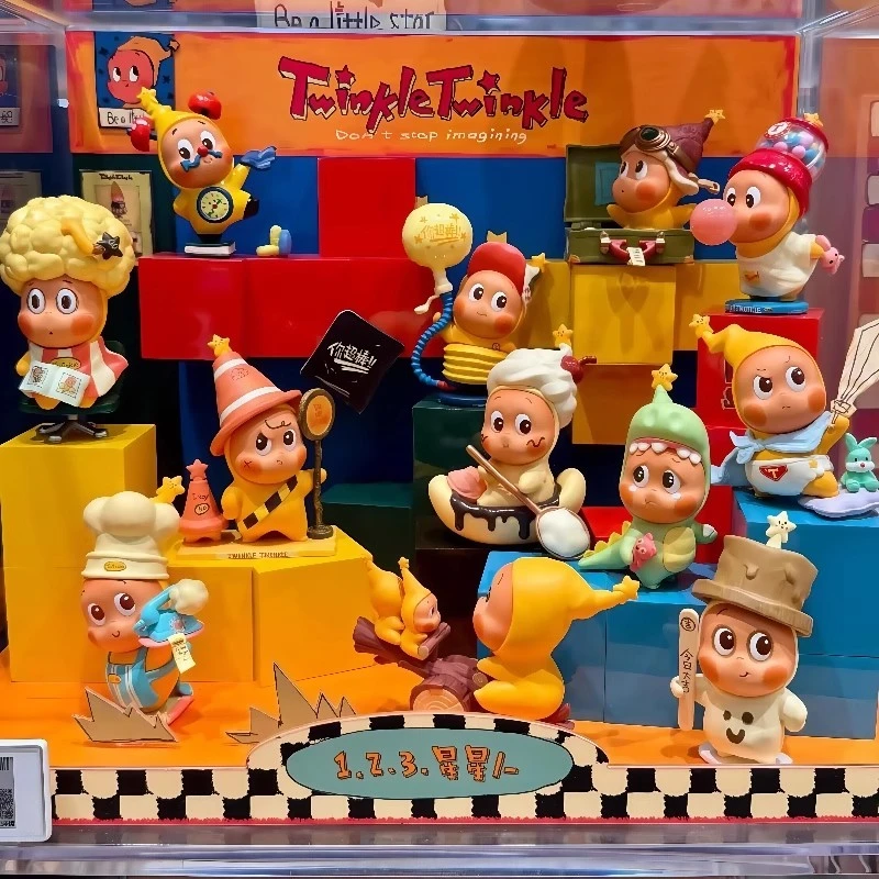 Twinkle 123!星星人系列盲盒手办可爱情侣礼物摆件