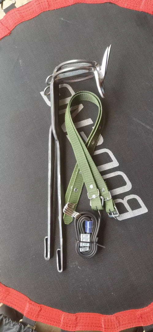 爬树神器大拐脚扎子户外工具打松塔—&mdash大拐+安全带套餐