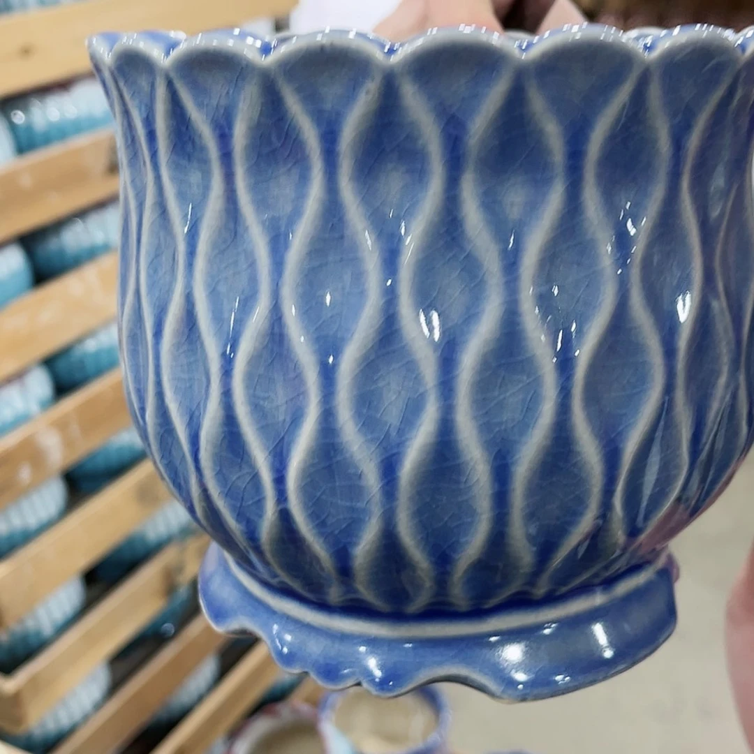 【闪购商品】陶瓷陶瓷多肉植物花盆