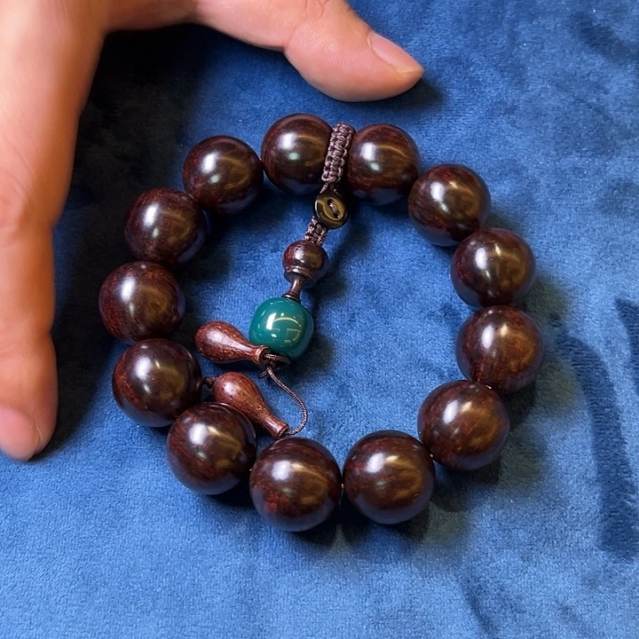 黄花梨/降香黄檀手串/手链1.8紫油梨六号