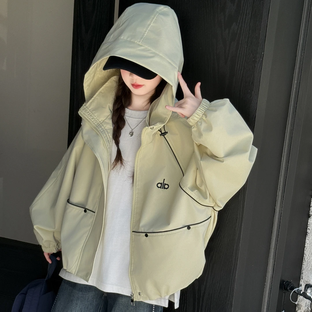 简约潮牌店铺儿童服装2025年款衣服女童装春秋装外套6-12岁高级感