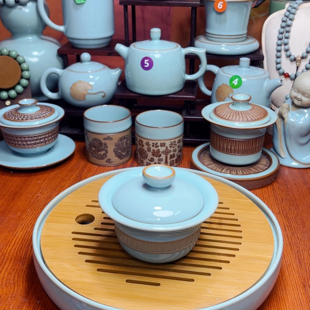 【闪购商品】品牌，天青，单壶，，品牌