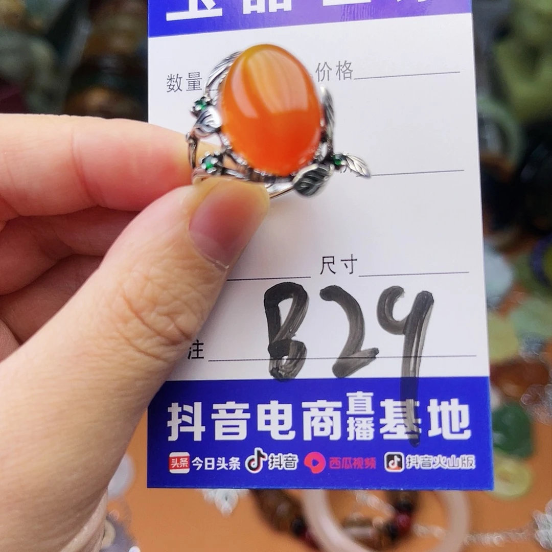 石英质玉颈饰银S925镶嵌