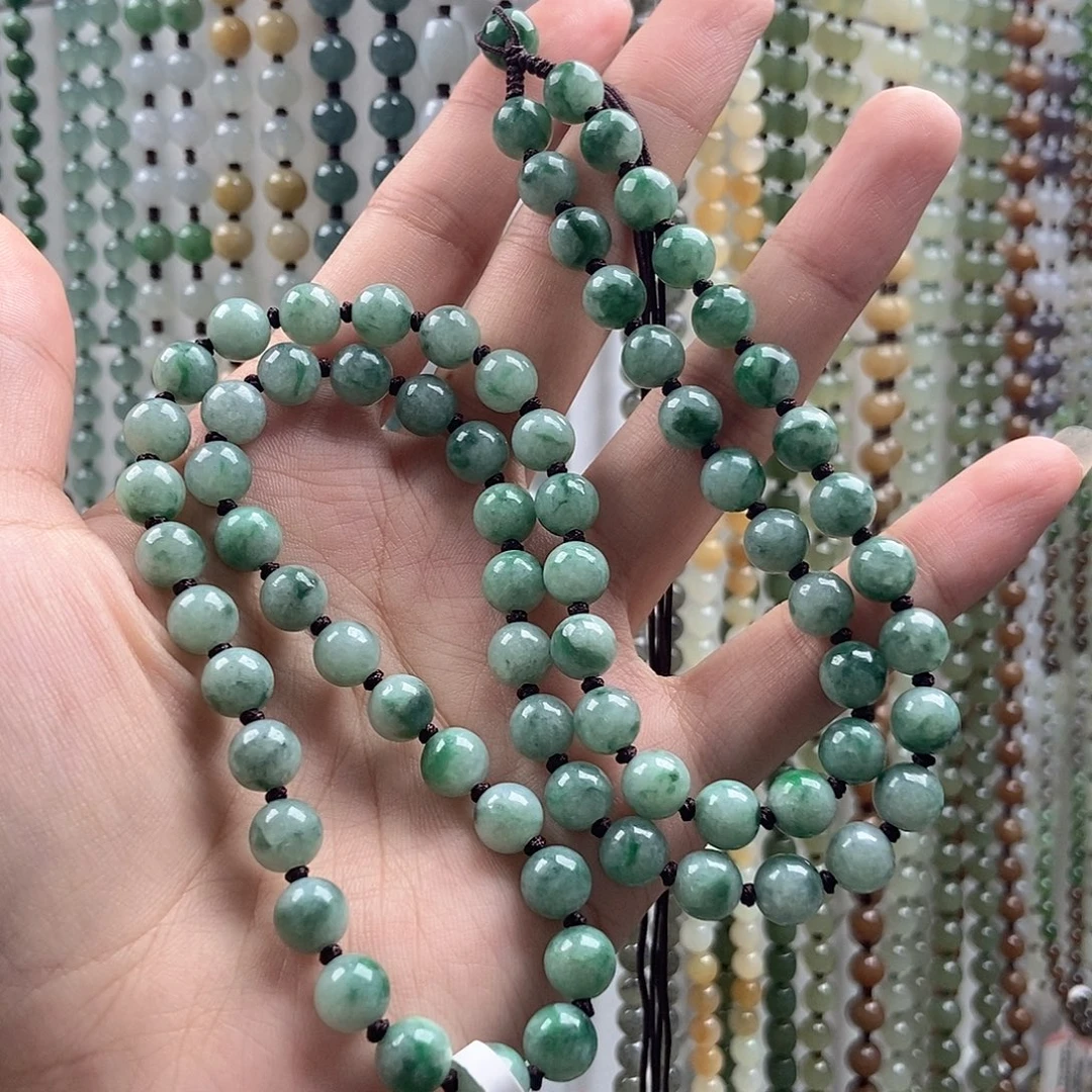 L***Ꮲ翡翠未镶嵌颈饰翡翠7.4mm