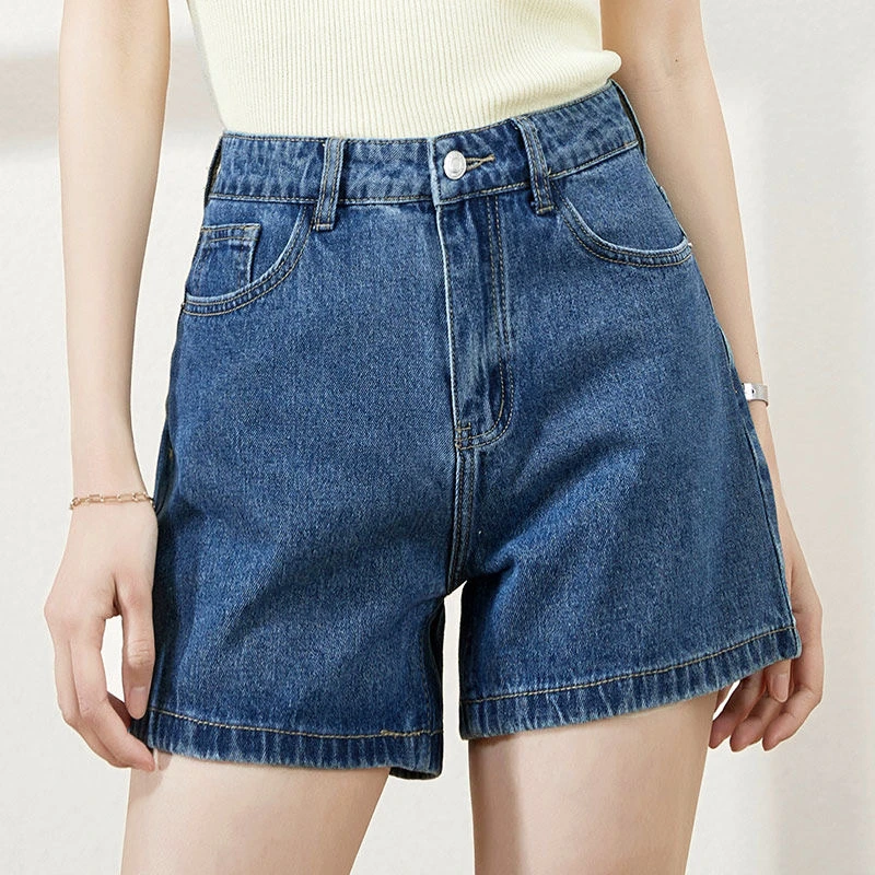 【101-200】款【直播拍链接】牛仔短裤女显瘦宽松三分阔腿裤夏季