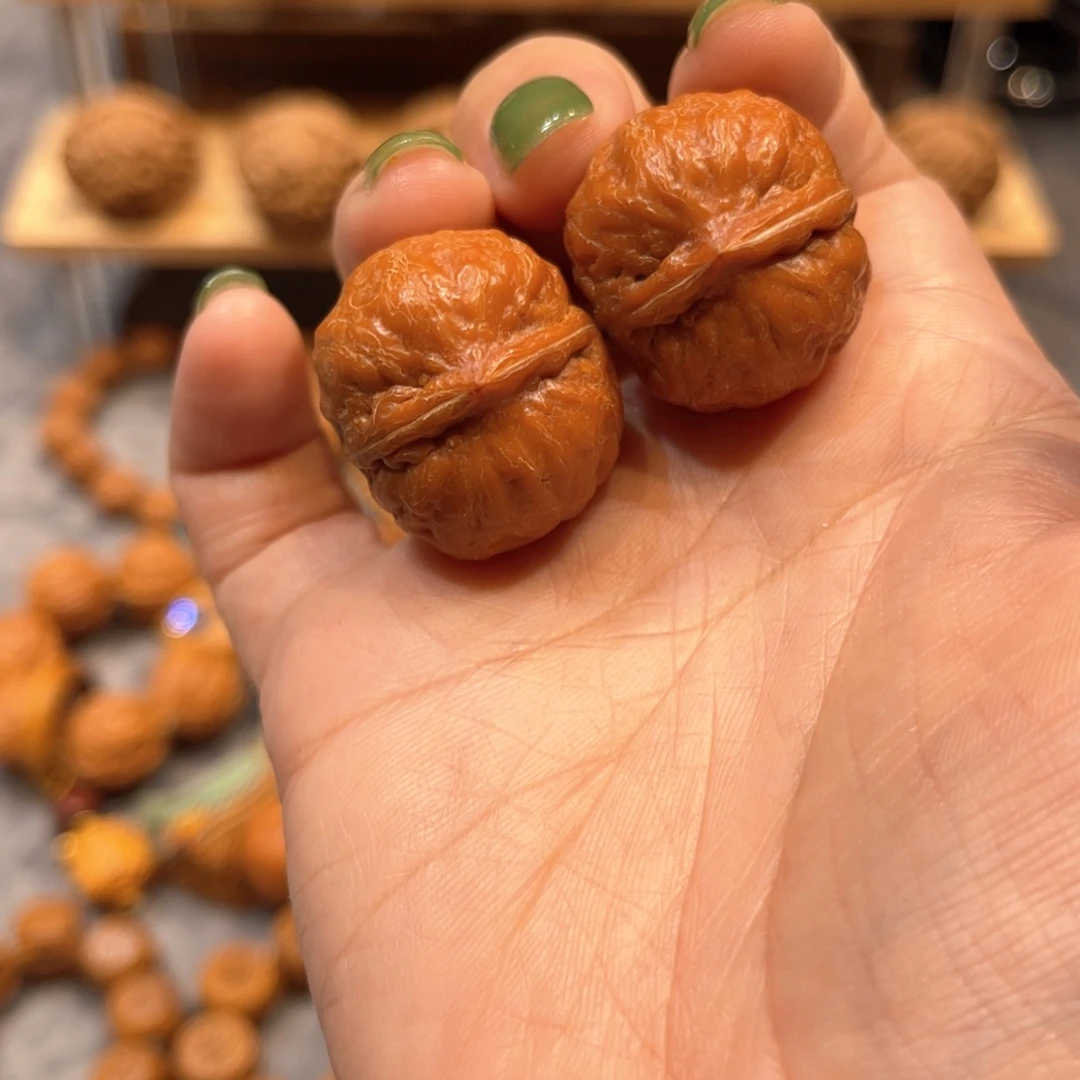 文玩核桃把件怀柔小佛肚