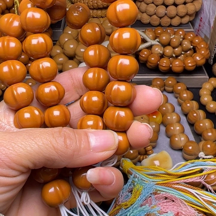 吊坠橄榄核夜*夜聚宝盆